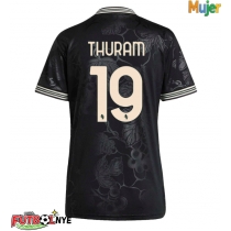 Camiseta Juventus Khephren Thuram #19 Tercera Equipación para mujer 2025-26 manga corta